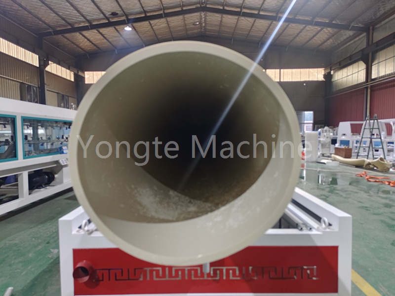 Yongte plastiekmasjinerie oorkom die produksieprobleme van 630 mm PVC -pype en bevorder die kwaliteitsbevordering van die bedryf