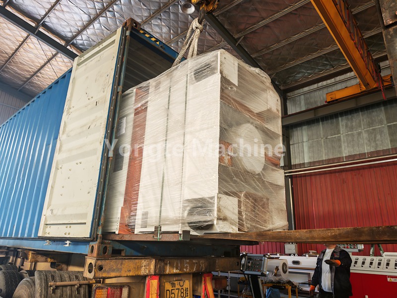 Yongte Plastic Recycling Equipment stuur na Afrika-kliënt