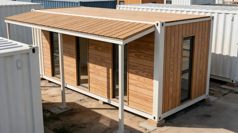 Toepassing van WPC-profiele in Container House Construction