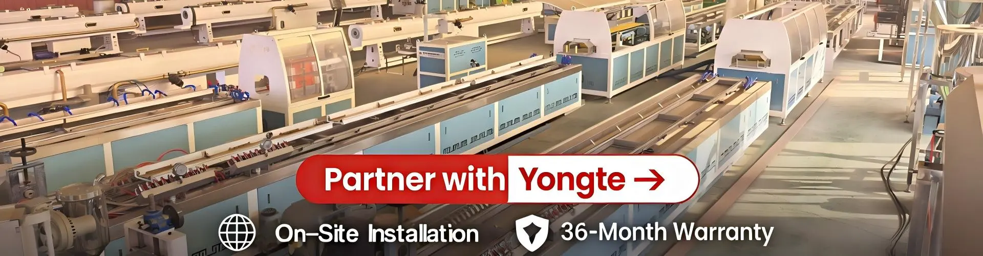 Plastiek profiel ekstrusie masjien