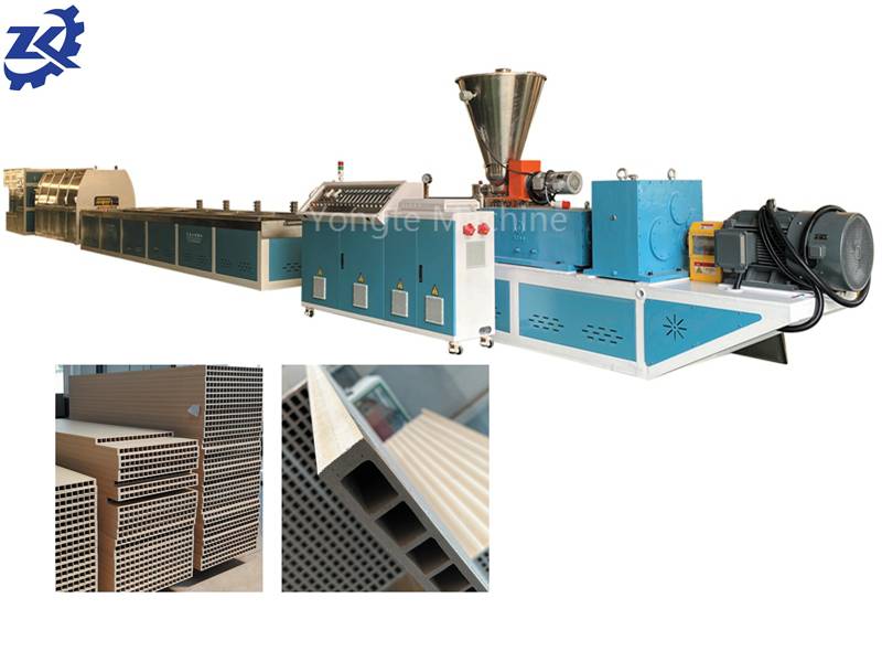 PVC WPC Doorbord Ekstrusie Machine Factory