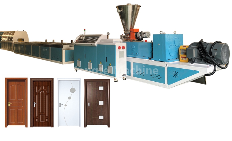 WPC-deurpaneel-ekstrusielyn