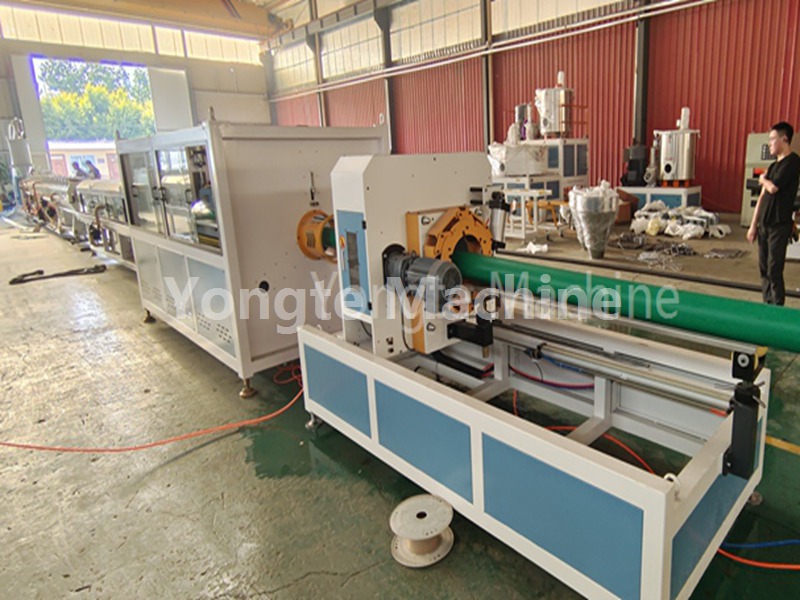 75-250mm PE waterpyp produksie masjien vir Vietnam kliënt suksesvol geïnspekteer