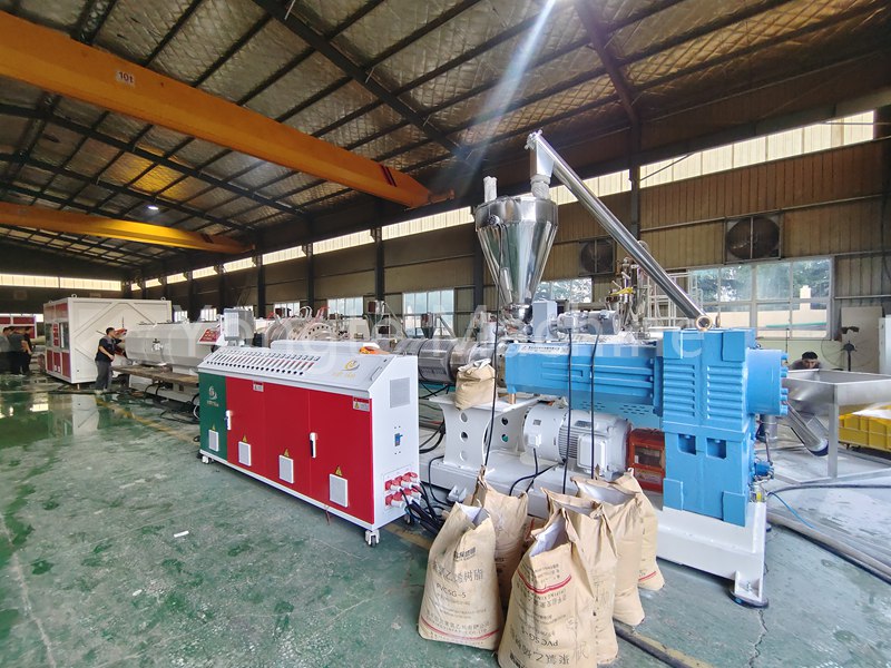 280-560mm PVC-pyp-ekstruderingsmasjien