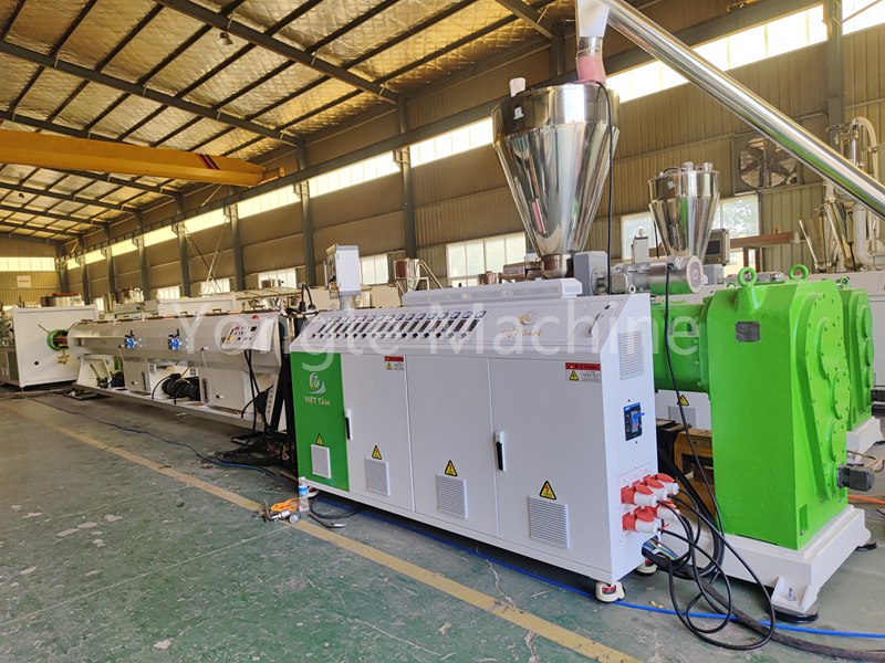 90-315 mm PVC-afvoerpyp-ekstruderingslyn