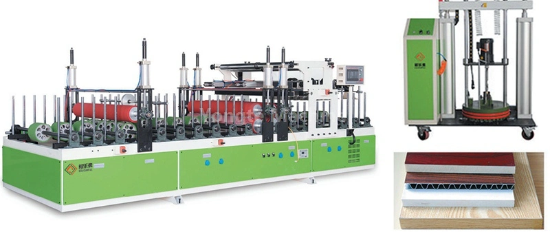WPC door panel PUR lamination machine WPC door panel PUR lamination machine