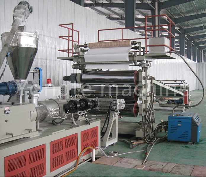 PVC SPC vloervelproduksiemasjien